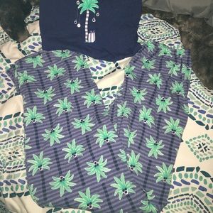 Pj set. Worn a few times till I grew out of.